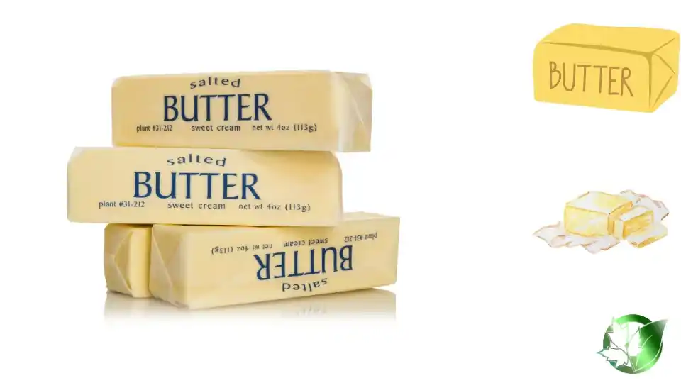 Commercial presentation of Butter for wholesale product evaluation and buyer review.
