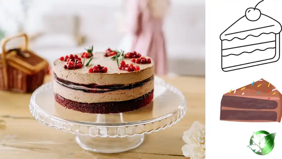 Commercial presentation of Cake for wholesale product evaluation and buyer review.