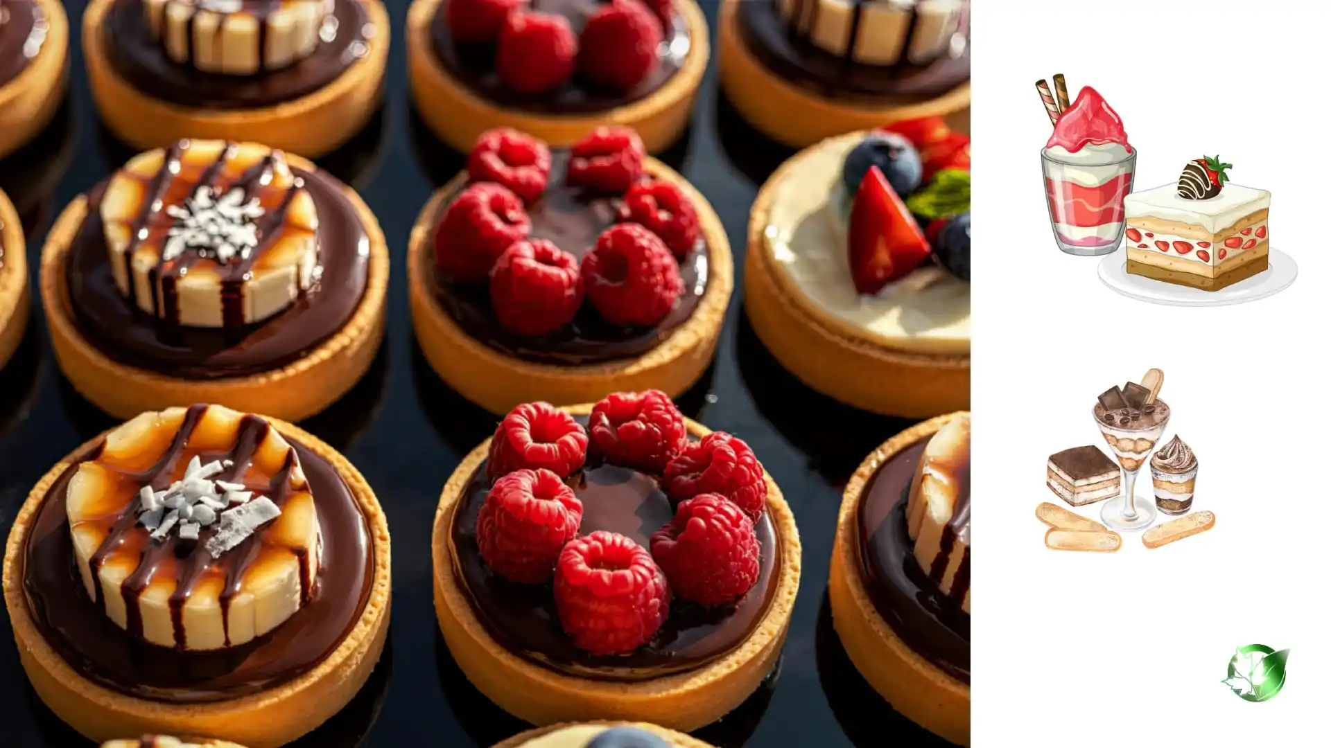 Desserts quality, format, and packaging should be matched to the buyer’s target application.