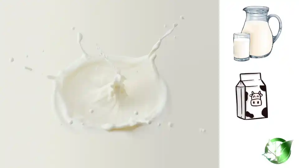 Commercial presentation of Milk for wholesale product evaluation and buyer review.