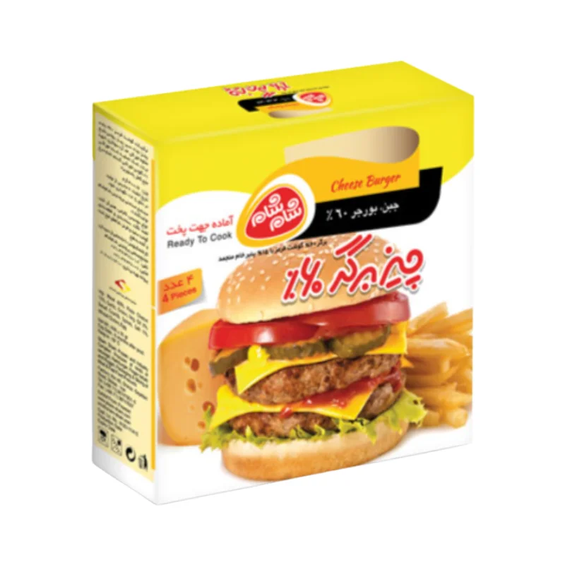 cheese burger 60%