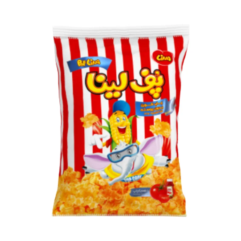 Ketchup Flavor Poflina Hulless Popcorn