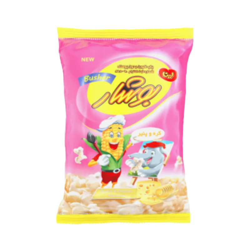 Cheese & Butter flavor Bushar Hulless Popcorn