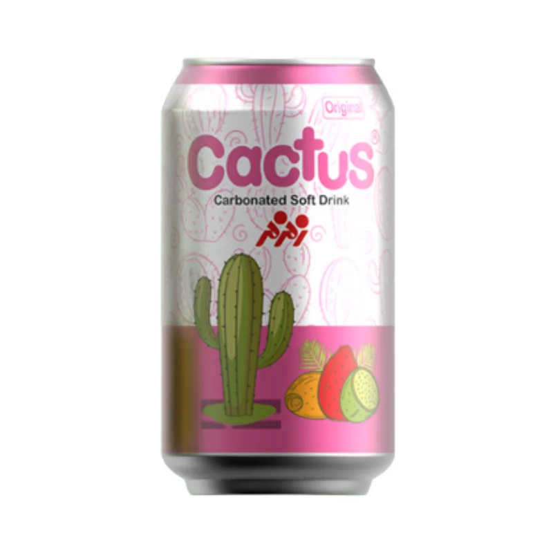 Carbonated Fruit Drinks Cactus