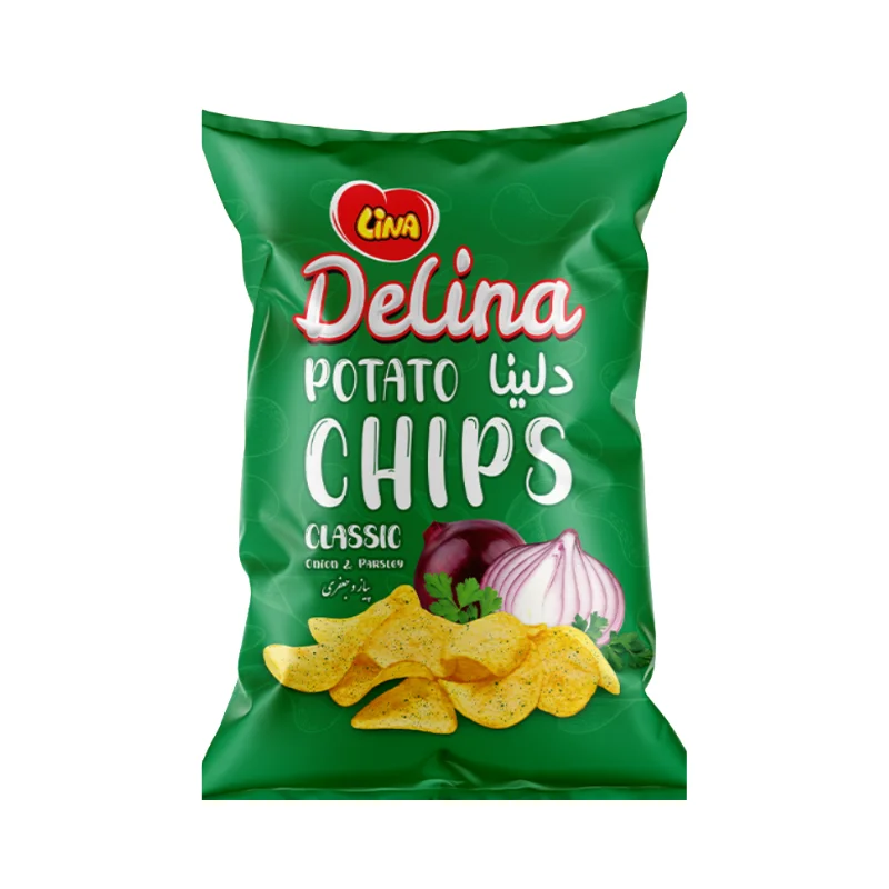Potato Chips Parsley Onion Chips