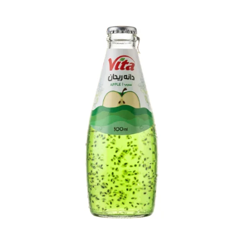 Basil Seed Drink Apple