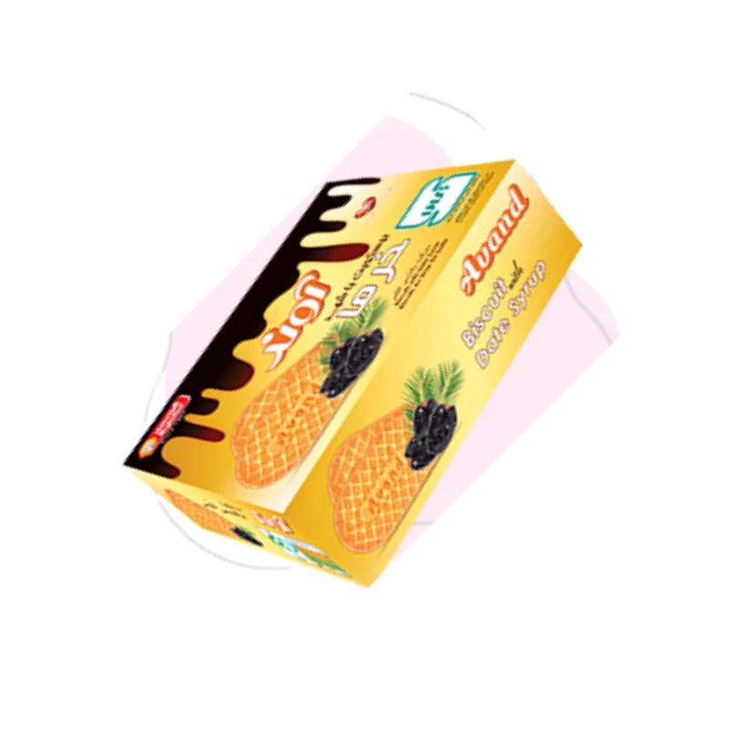 Date-flavored tongue biscuits