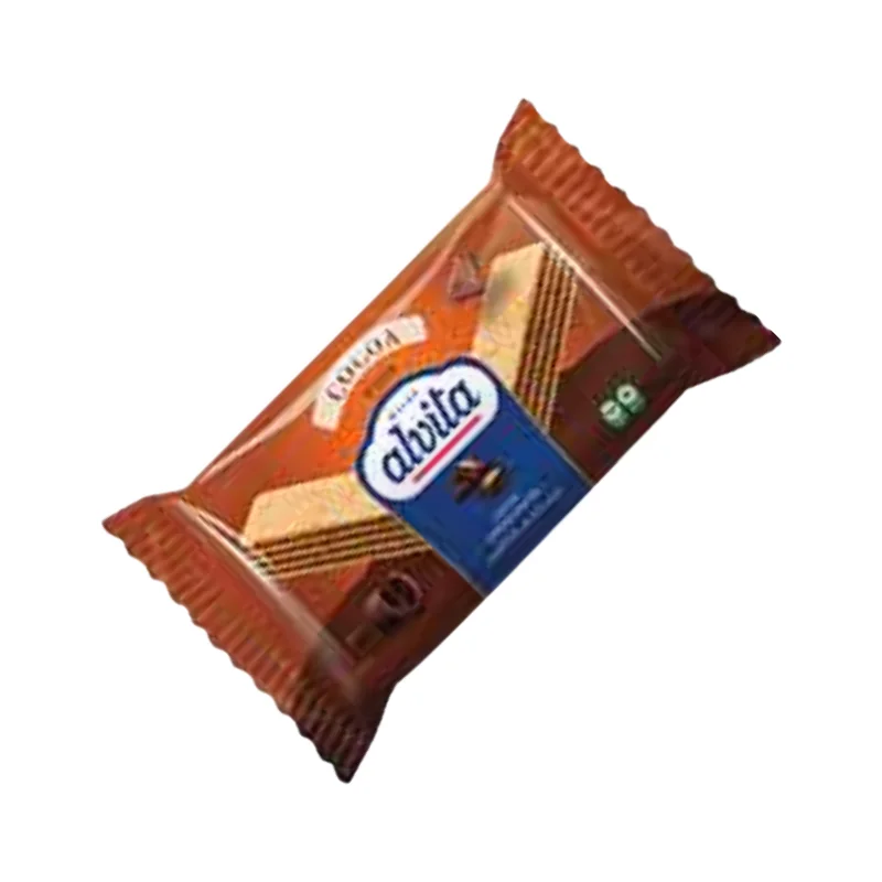 Cocoa flavored wafer