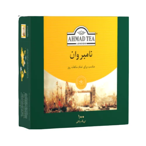 Big number of tea bags