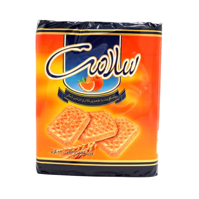Orange Milk Biscuits