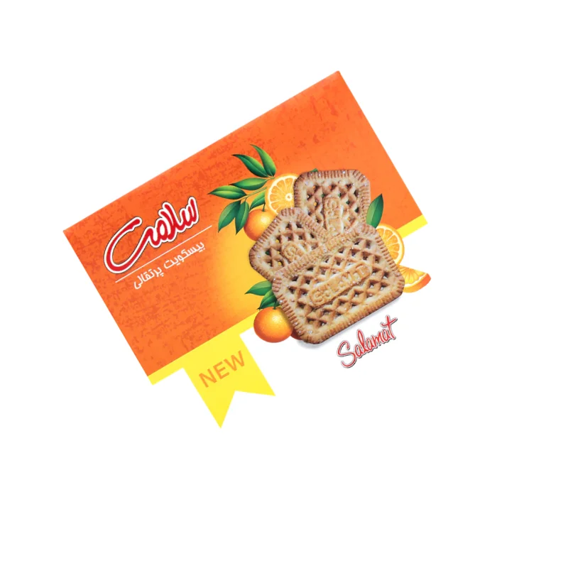 Orange Milk Biscuit