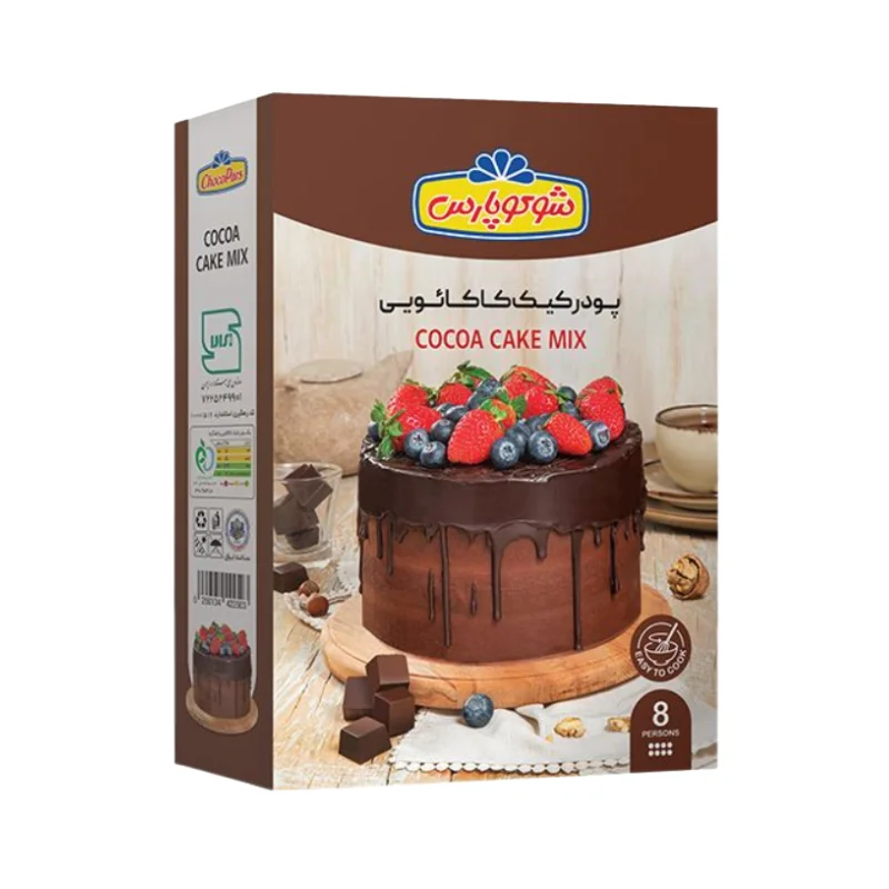 Chocolate with cocoa