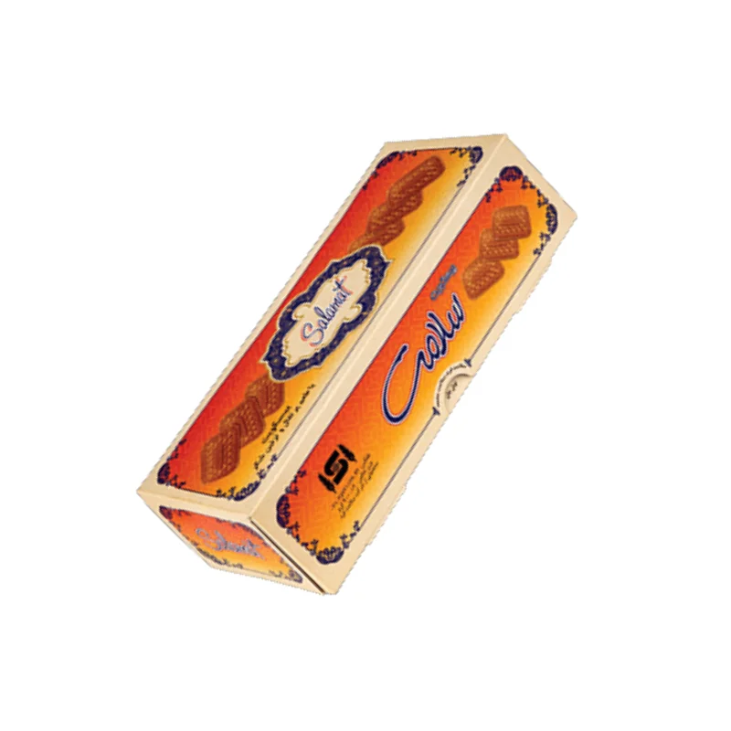 Orange-flavored biscuits with sugar decoration