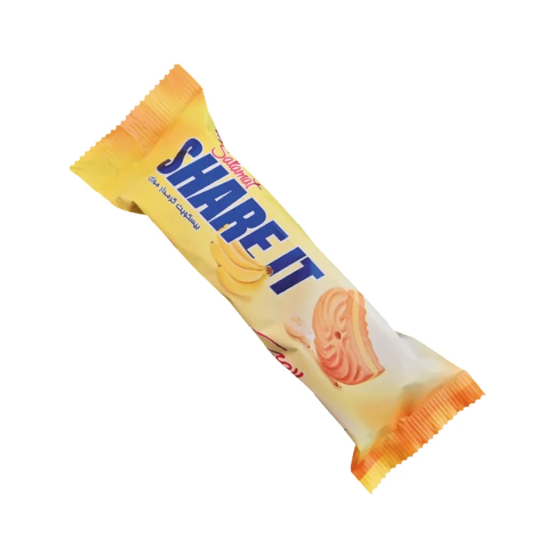 Banana Cream Biscuits
