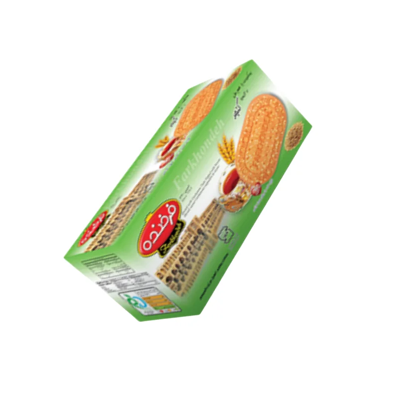 Tongue Biscuits cardamom flavor and sesame decoration