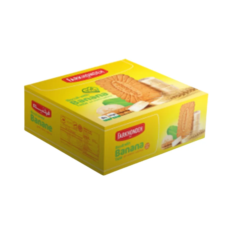 Banana flavor biscuits