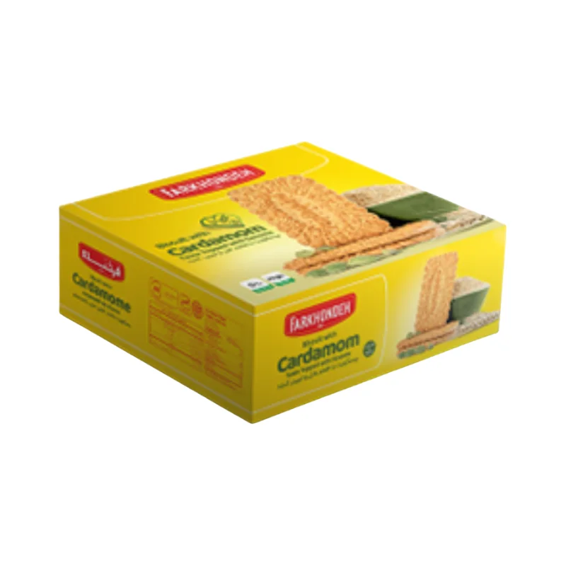 reception biscuits with cardamom flavor and sesame decoration