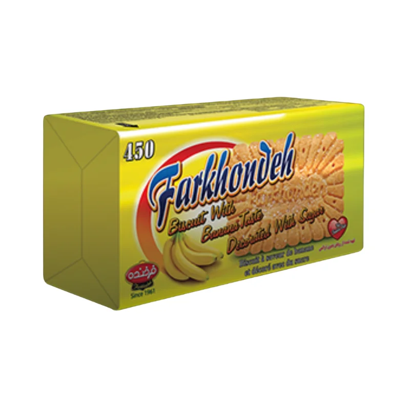 Banana flavor biscuits
