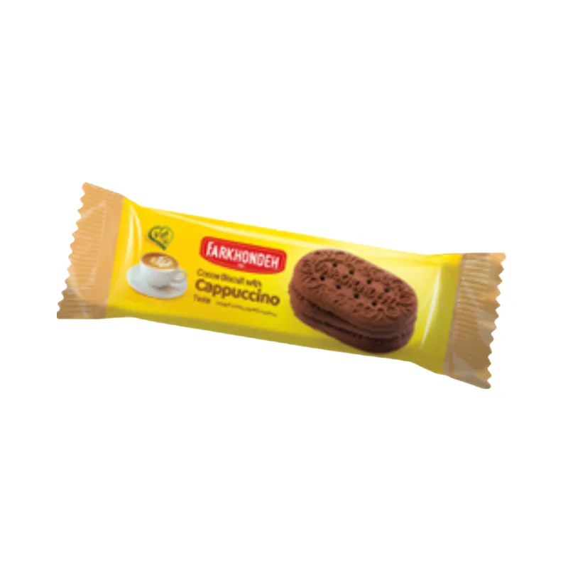 Biscuits with cappuccino flavor