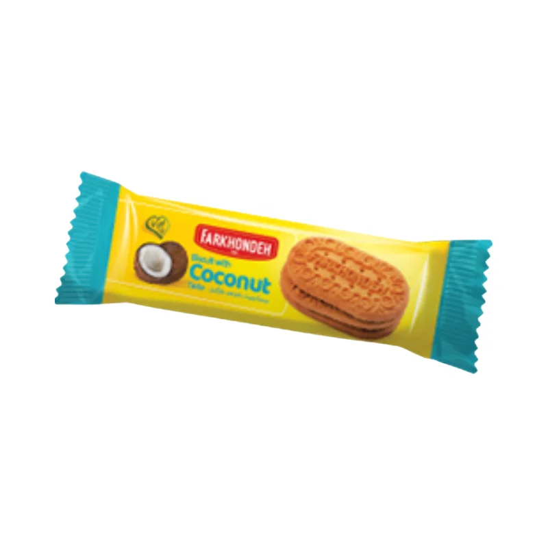 Biscuits with coconut flavor