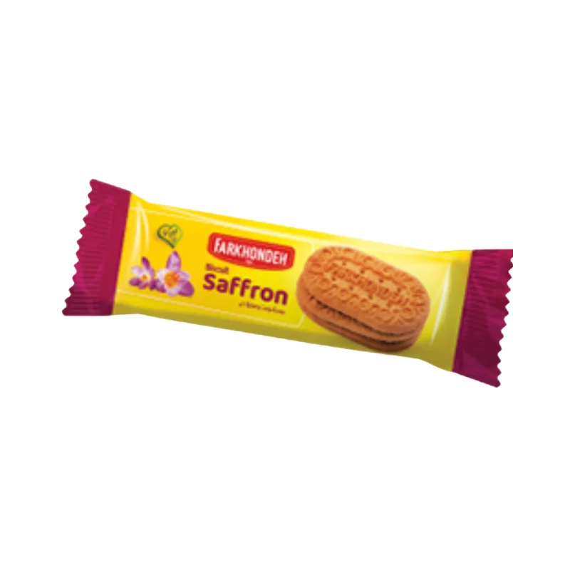 Biscuits with saffron flavor