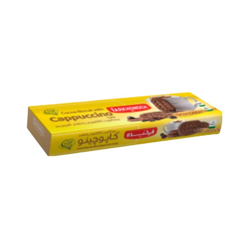 Biscuits with cappuccino flavor