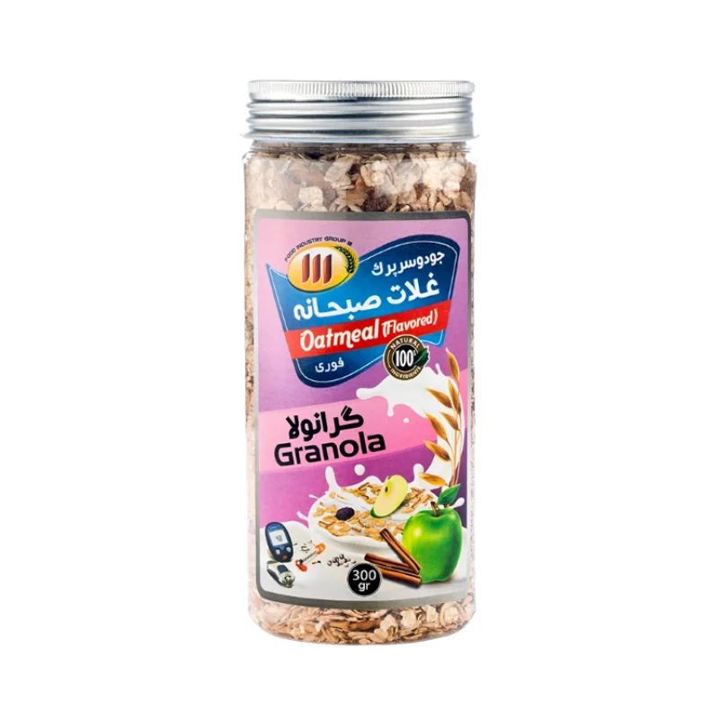 Flavored Sprouted Barley Breakfast Cereal