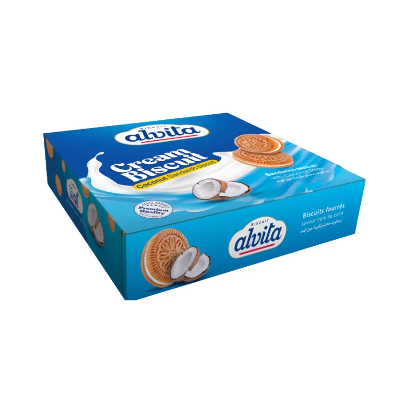 Coconut Cream Biscuit