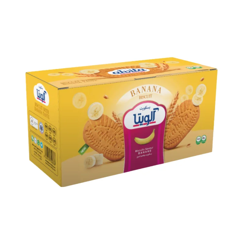 Banana reception biscuits