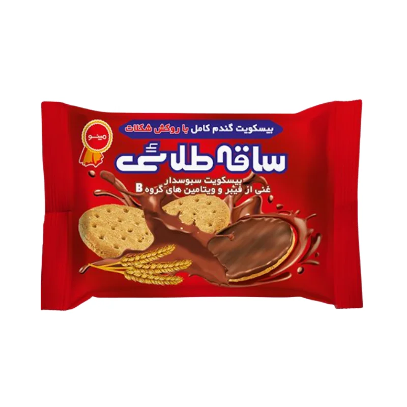 weetmeal Biscuit With Chocolate Coated 3 pcs