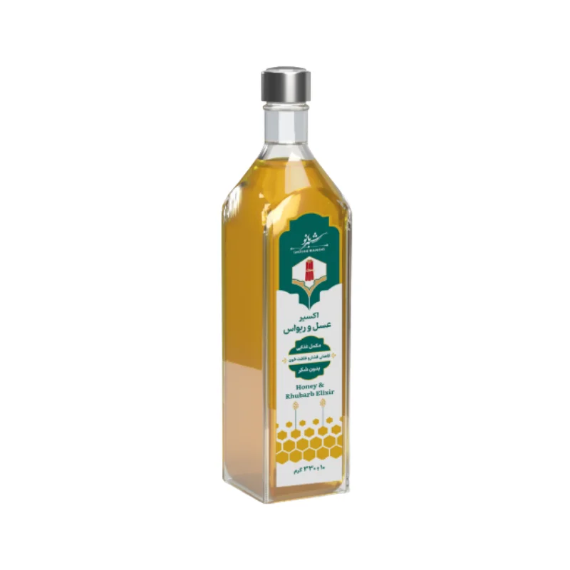 Honey and Rhubarb Elixir