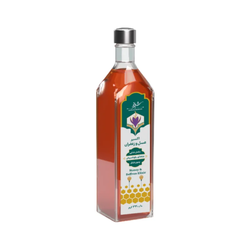 Honey and saffron elixir