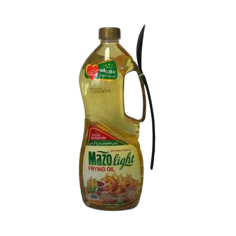 Corn and Sesame Oil for Frying with Kitchen Accessories
