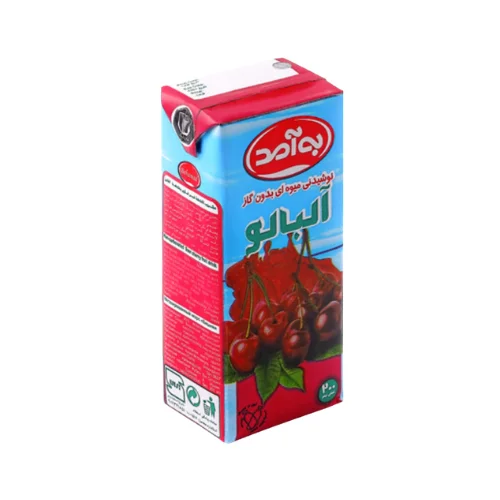 Tetrapack of sour cherries