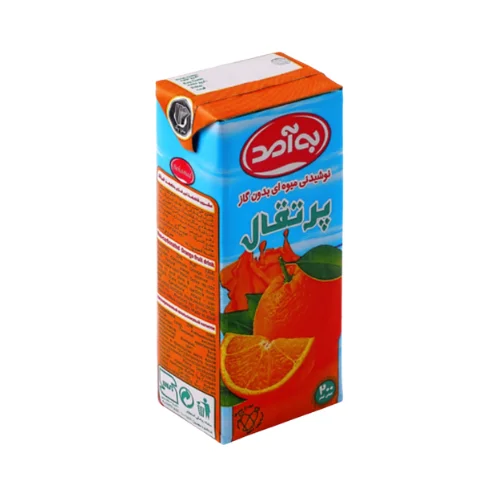 Orange tetrapack