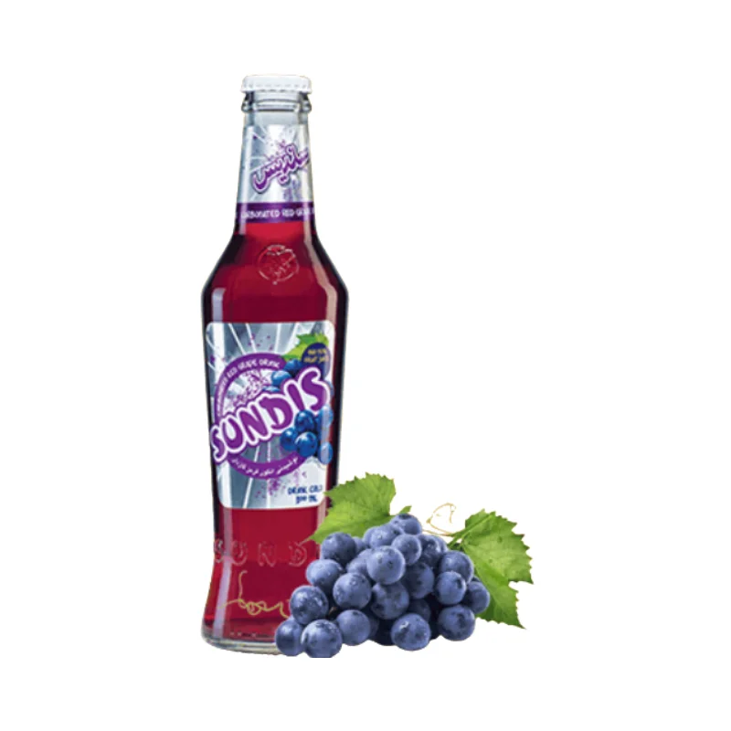 Carbonated red Grape Drink