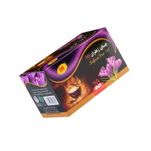 Black tea and saffron