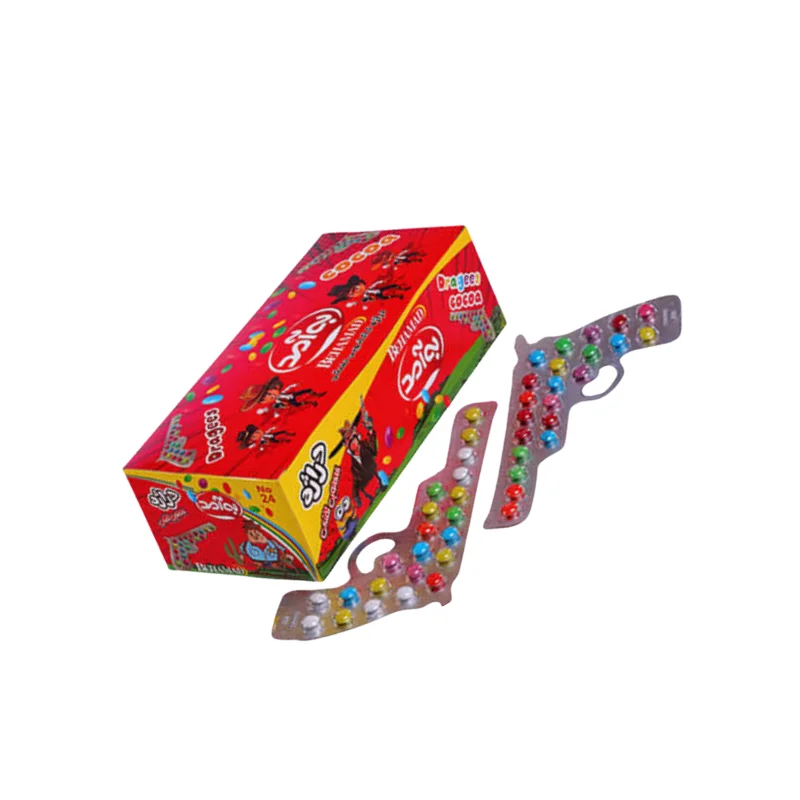 Gunpowder cocoa dragee