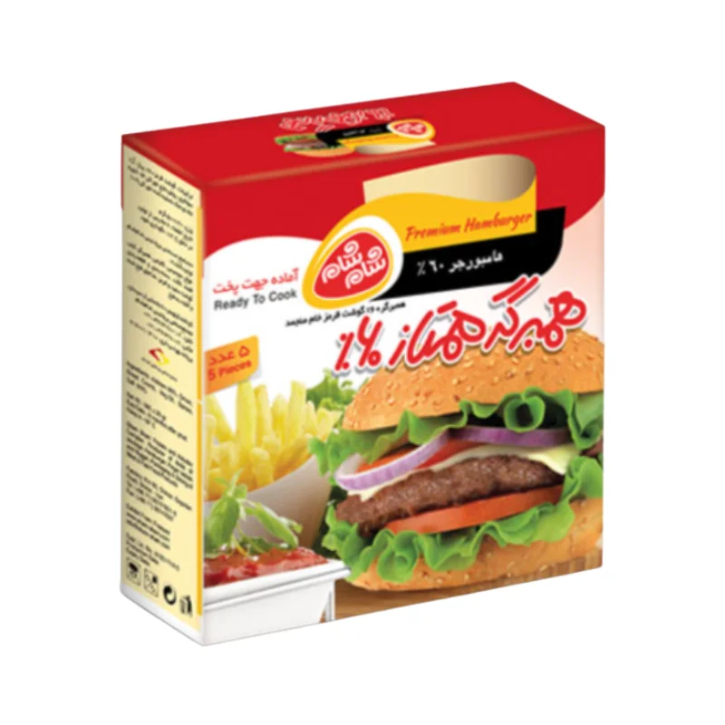 Premium burger 60%