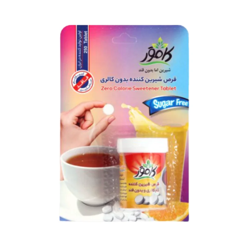 Cylindrical Sucralose and Acesulfame Sweetener Tablets